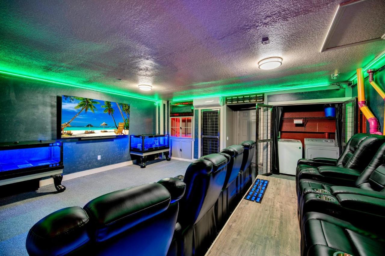 Near Disney! Spacious 5Br Resort Home With Private Pool, Hot Tub And Theater! 奥兰多 外观 照片