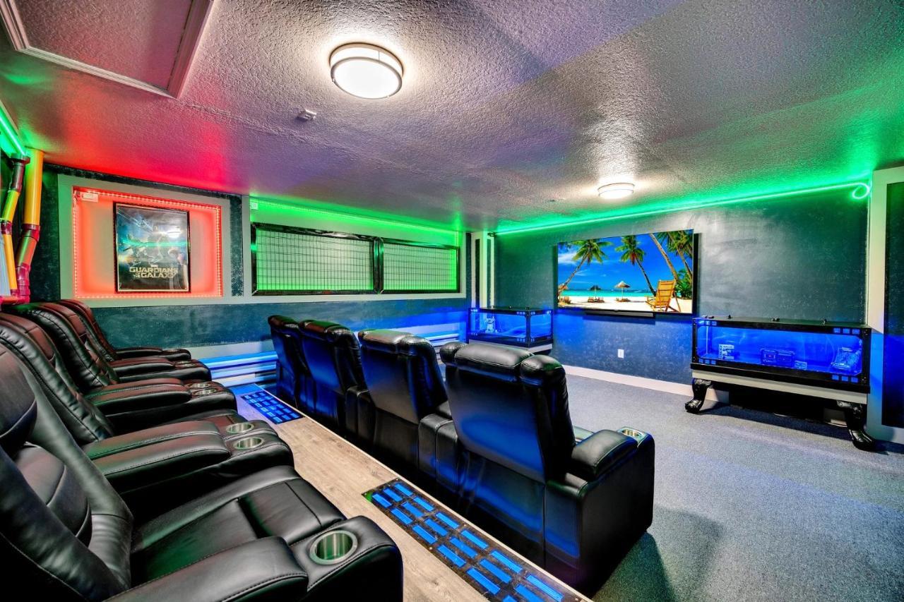 Near Disney! Spacious 5Br Resort Home With Private Pool, Hot Tub And Theater! 奥兰多 外观 照片