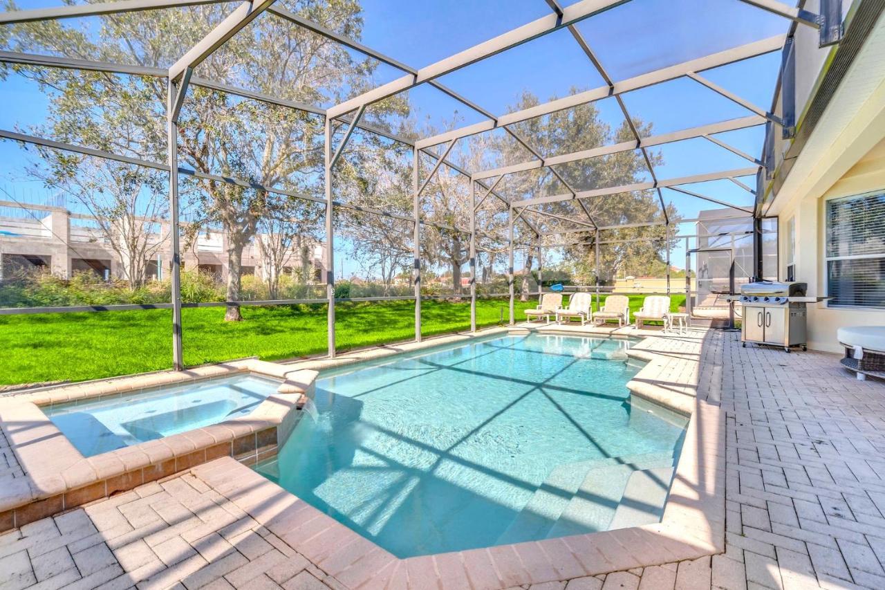 Near Disney! Spacious 5Br Resort Home With Private Pool, Hot Tub And Theater! 奥兰多 外观 照片